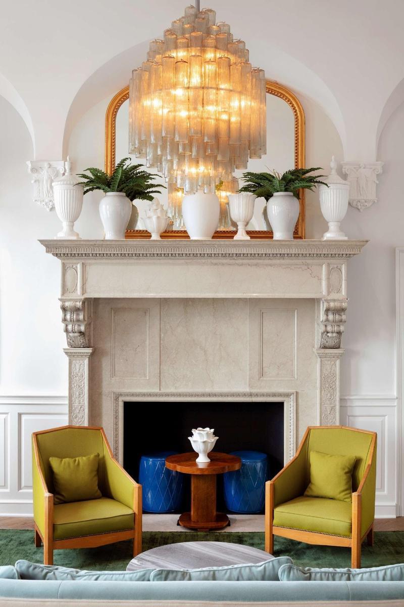 Riggs Washington Dc Hotel Kültér fotó A fireplace in the White House