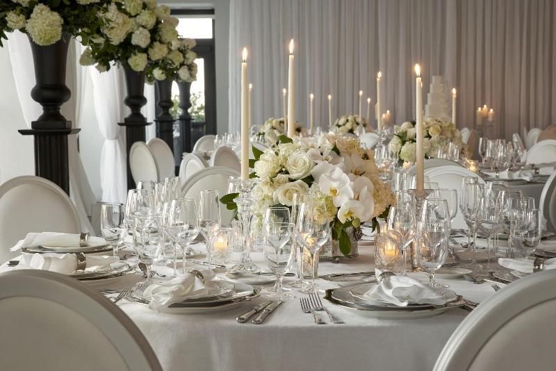 Riggs Washington Dc Hotel Kültér fotó A table set for a formal dinner