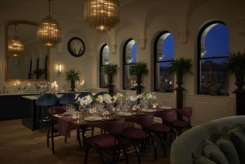 Riggs Washington Dc Hotel Kültér fotó The interior of the restaurant